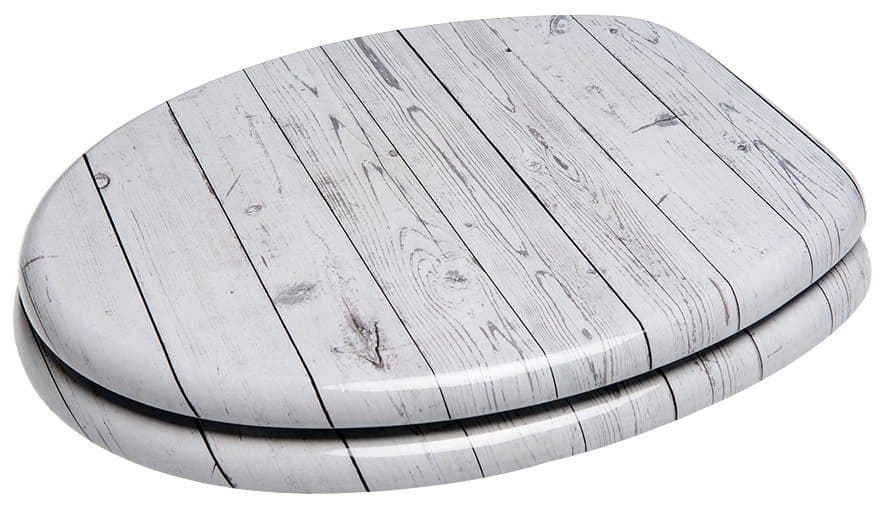 Sanilo WC-Sitz Timber | Grau