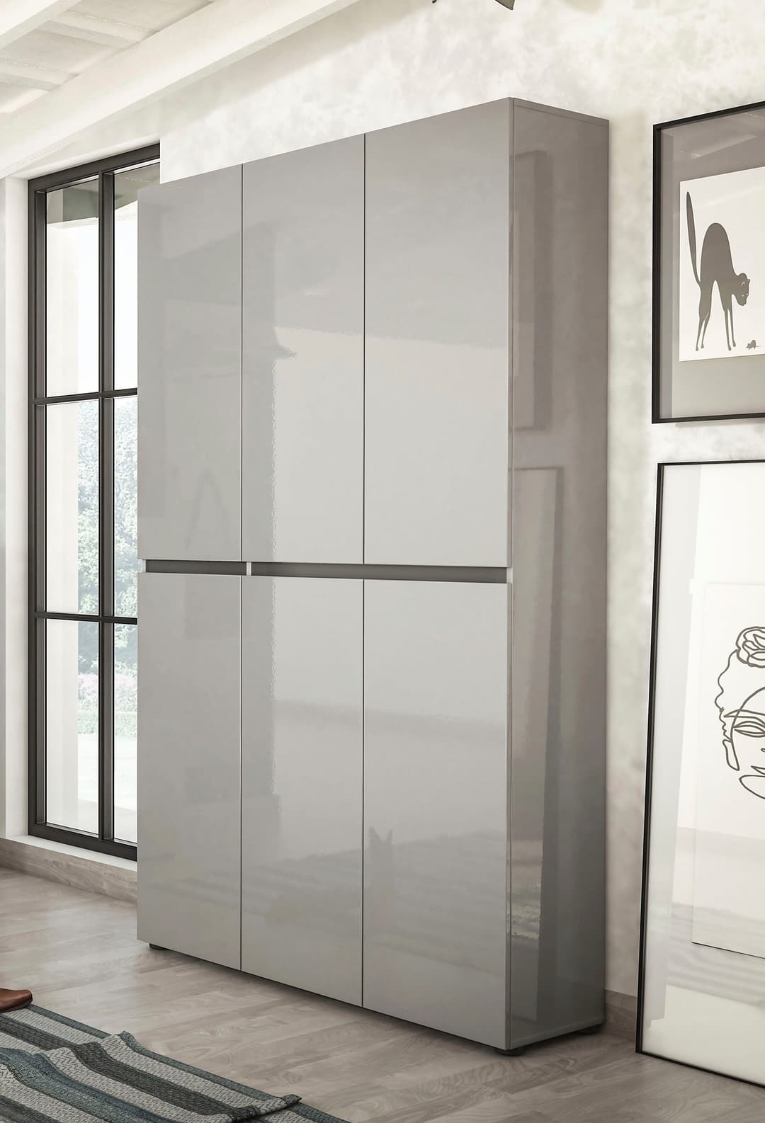 Home affaire Schuhschrank MISTER | Grau