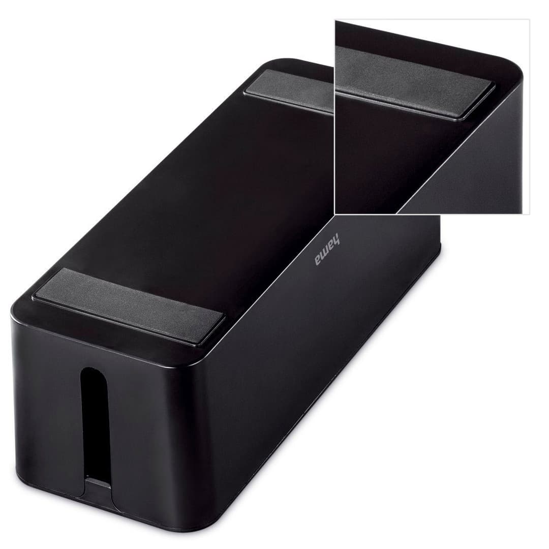 Hama Kabelbox Maxi | Schwarz