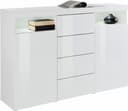 borchardt Möbel Highboard Kapstadt | Weiß 4