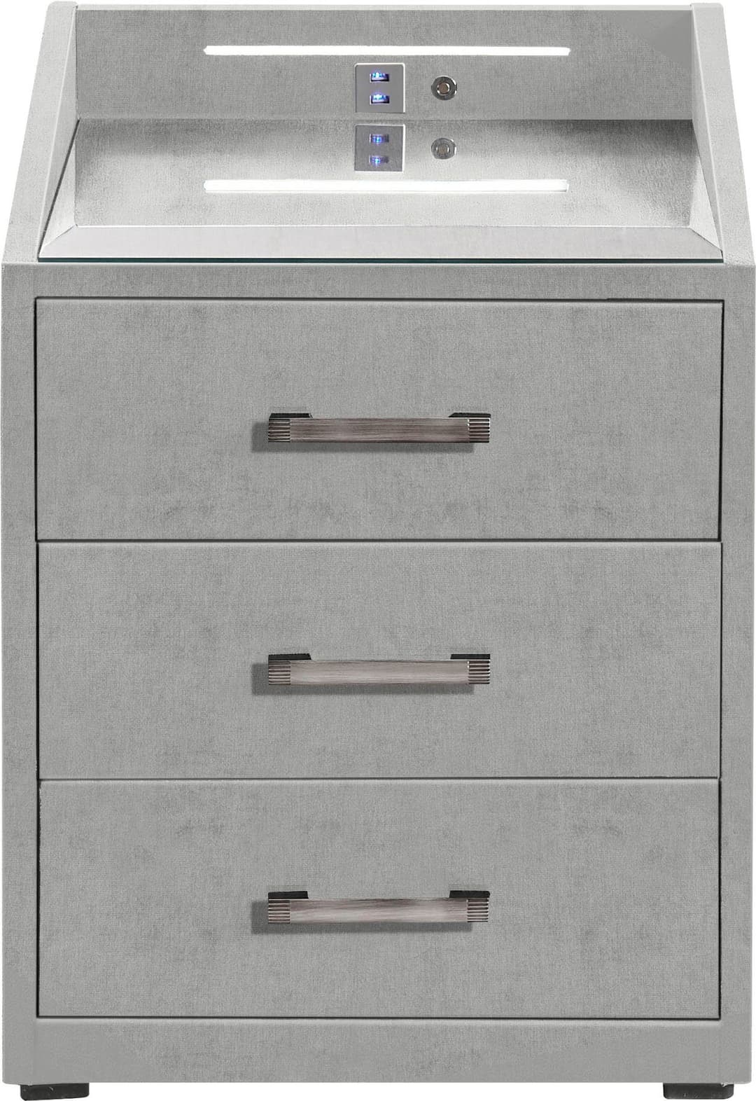 ED EXCITING DESIGN Nachtkonsole Moon | Grau