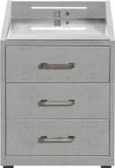 ED EXCITING DESIGN Nachtkonsole Moon | Grau 2