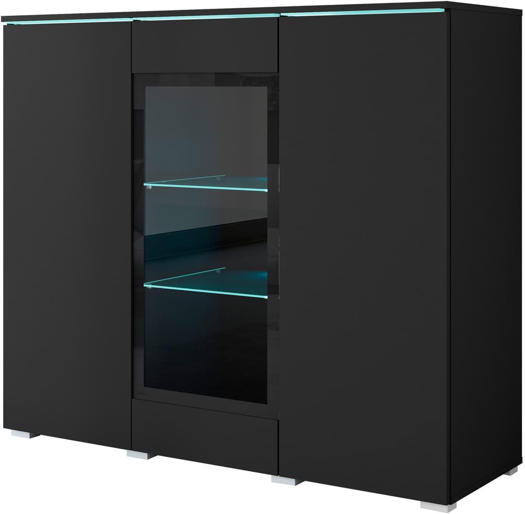 Home affaire Highboard Vera | Schwarz