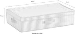 Zeller Present Aufbewahrungsbox Stripes | Beige