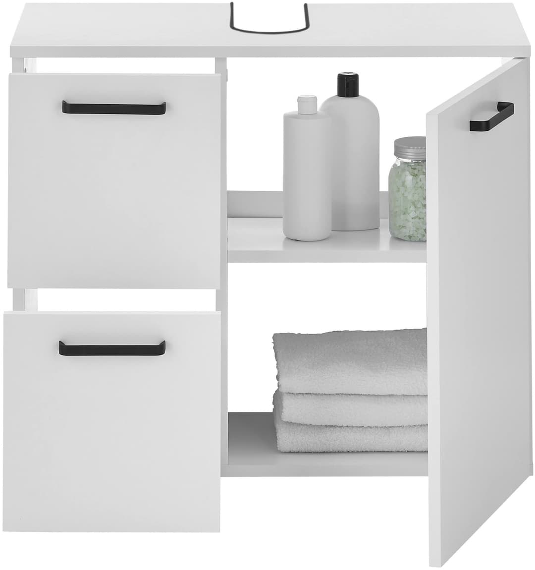 BASIC by Balculina Waschbeckenunterschrank Vanice | Weiß