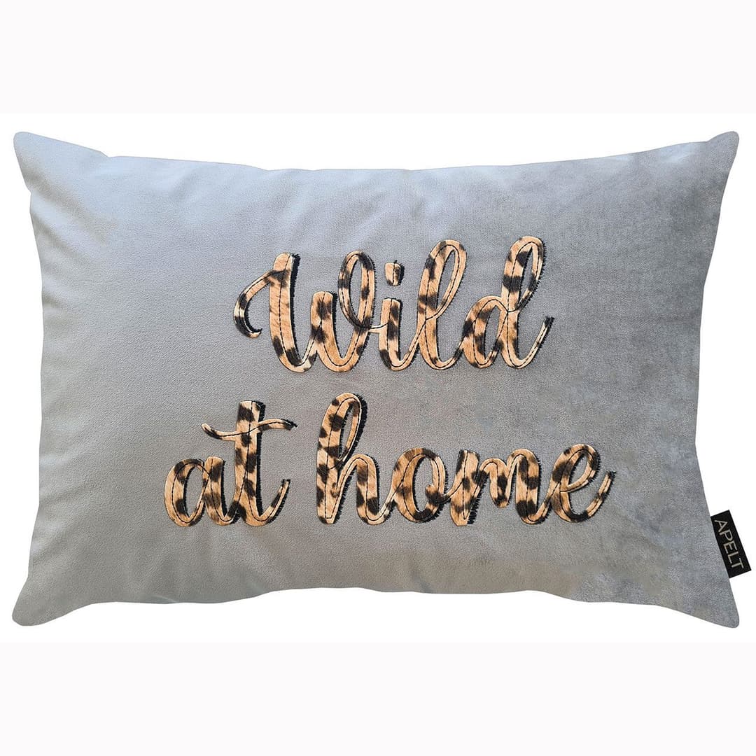 APELT Dekokissen Wild | Grau