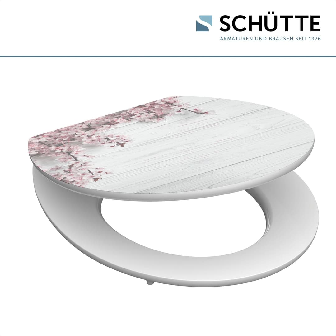 Schütte WC-Sitz Flowers&Wood | Mehrfarbig