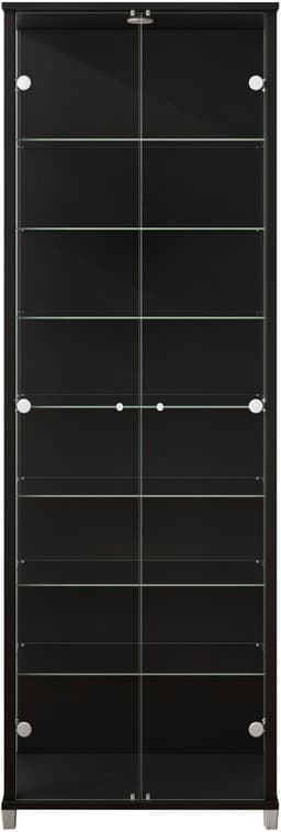 fif möbel Vitrine Optima | Schwarz