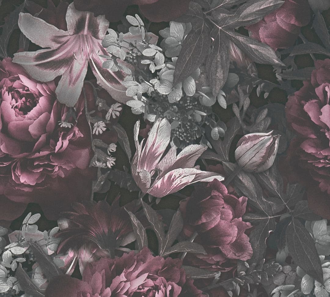 A.S. Création Vliestapete PintWalls Rosen Floral | Mehrfarbig