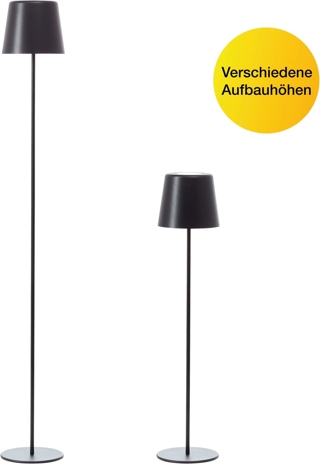Brilliant LED Außen-Stehlampe Kaami | Schwarz