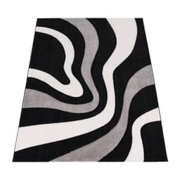 Paco Home Teppich Diamond 760 | Schwarz