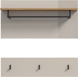 Home affaire Garderobenpaneel EDIL | Beige