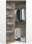 rauch Eckkleiderschrank NIDDA | Weiß 4