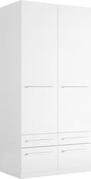 priess Kleiderschrank Barcelona | Weiß 2