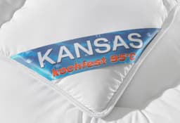 fan Microfaserbettdecke Kansas | Weiß