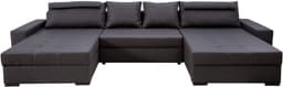 COLLECTION AB Wohnlandschaft Josy XXXL-Relax U-Form | Grau