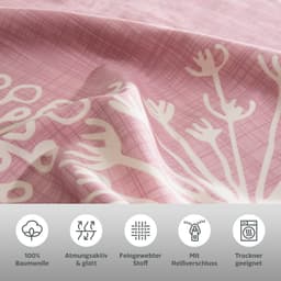 OTTO home Bettwäsche Soucy | Rosa