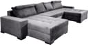COLLECTION AB Wohnlandschaft Josy XXXL-Relax U-Form | Grau 5