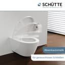 Schütte WC-Sitz Duroplast, WHITE D-Form PRO 5 | Weiß 3