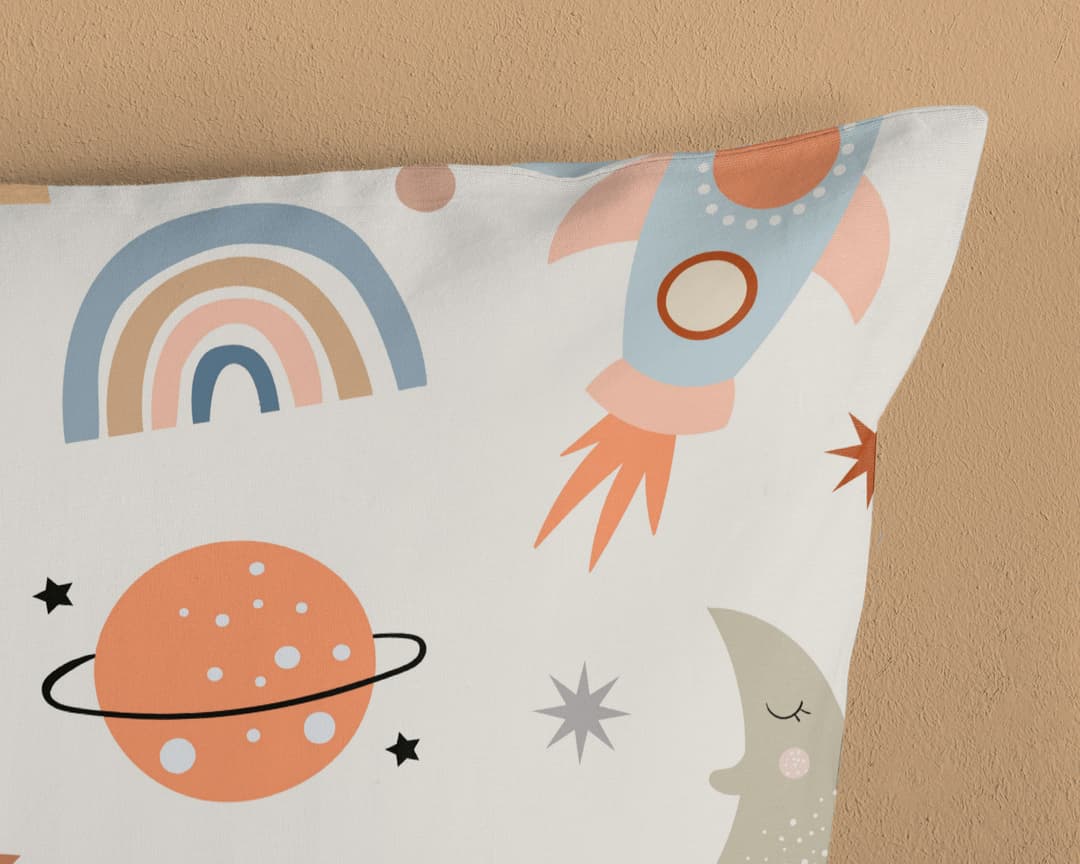 good morning Babybettwäsche Eclips | Blau