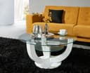 Stolkom Sp.z.o.o. Couchtisch Denver | Weiß