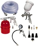 Einhell Druckluftwerkzeug 4132776, Zubehörset 13-teilig | Silber