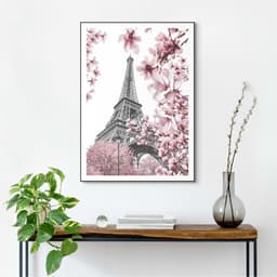 Reinders! Bild mit Rahmen Spring in Paris | Mehrfarbig