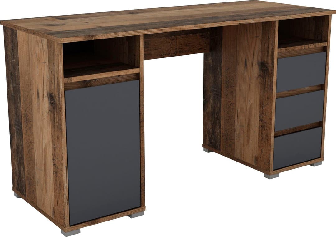 byLIVING Schreibtisch Lobo | Holztöne