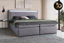 COLLECTION AB Boxspringbett 30 Jahre Jubiläums-Modell Athena | Grau