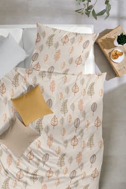 Primera Bettwäsche Autum Leaf | Braun