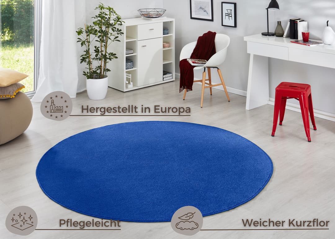 HANSE Home Teppich Fancy | Blau