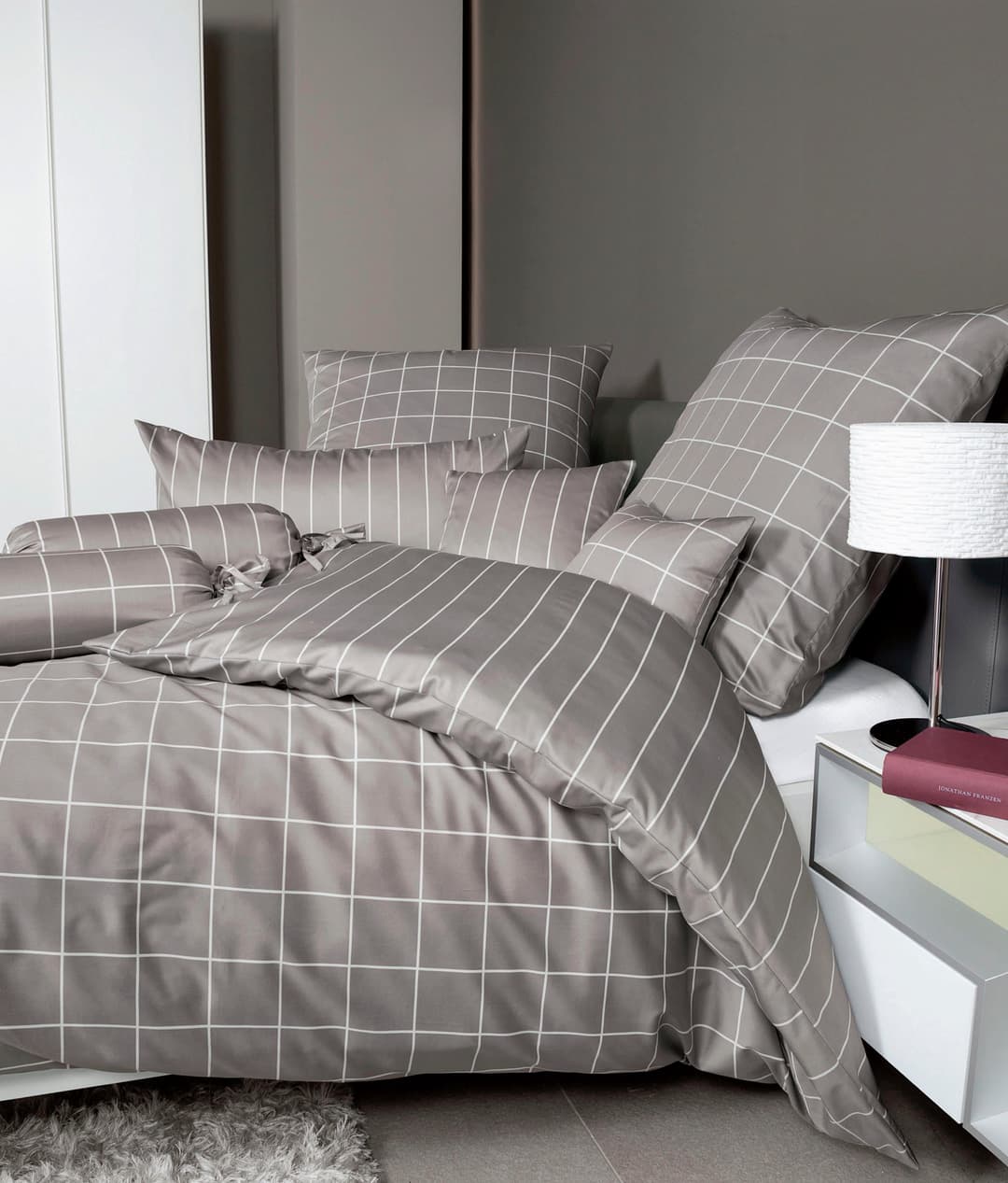 Janine Wendebettwäsche modernclassic 39025 | Grau