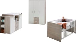 Home affaire Babyzimmer-Komplettset Geert | Holztöne