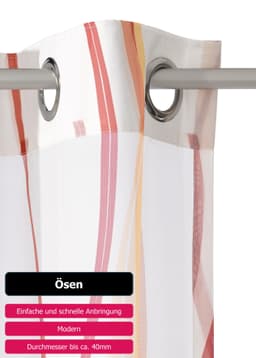 OTTO home Gardine Dimona | Beige