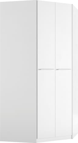 priess Eckkleiderschrank Barcelona | Weiß
