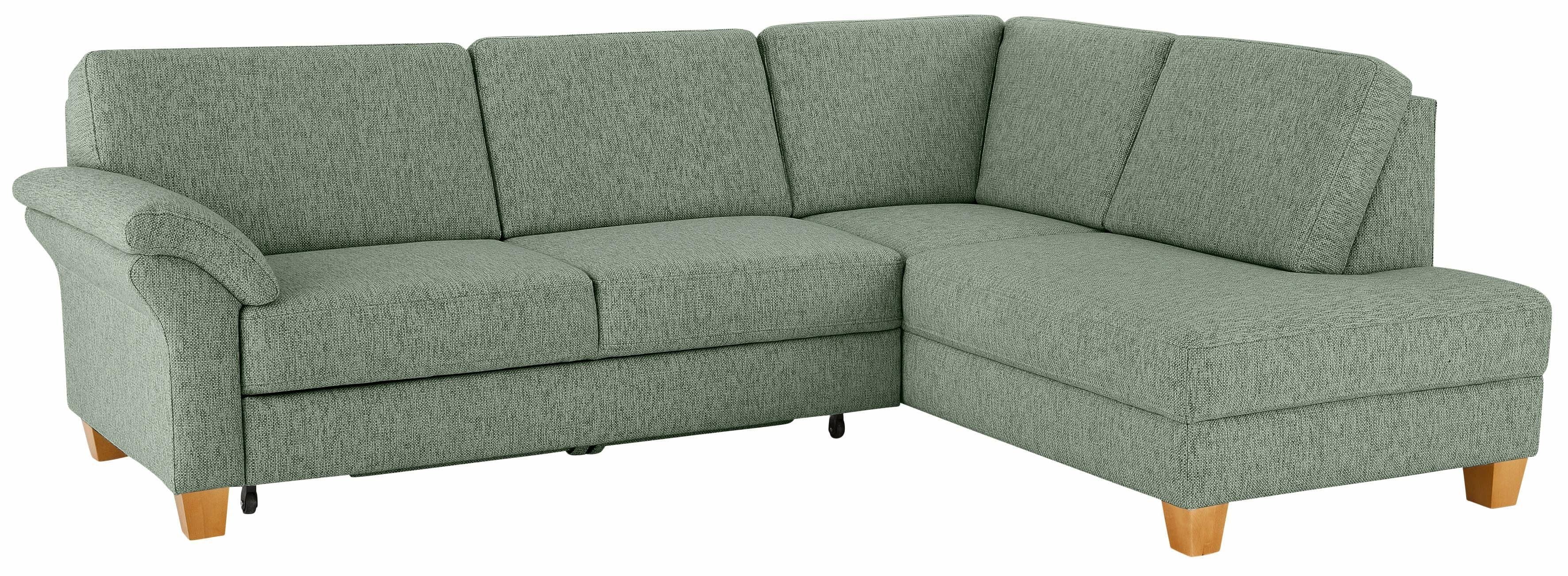 Home affaire Ecksofa Borkum L-Form | Grün