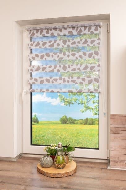 Doppelrollo Delphi | Beige