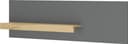 Home affaire Wandregal CiTY/GiRON | Grau 3