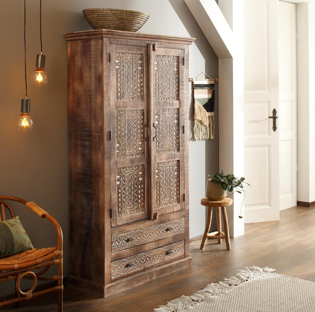 OTTO home Kleiderschrank Maneesh | Braun