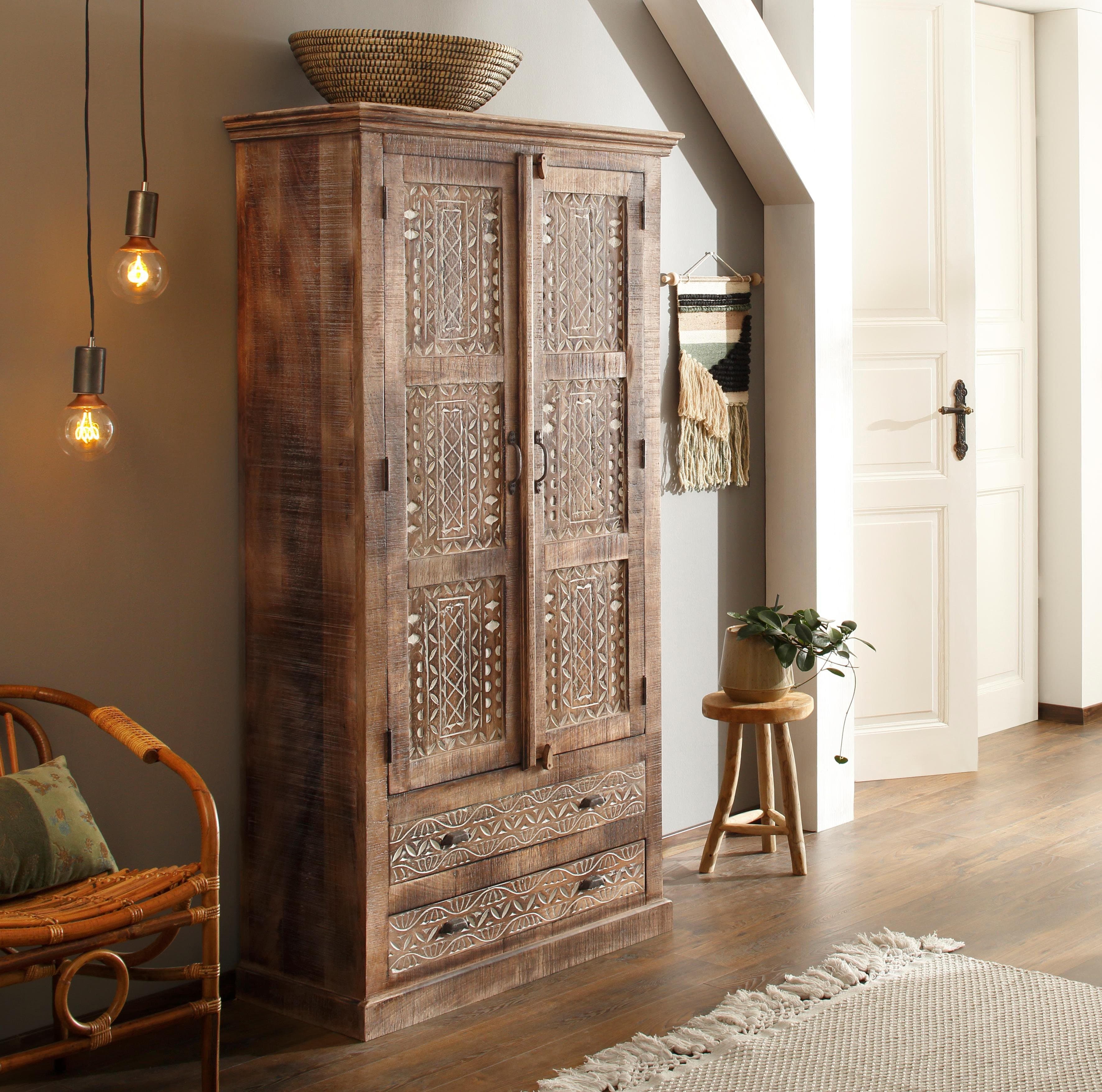 OTTO home Kleiderschrank Maneesh | Braun