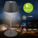 Briloner Leuchten Tischleuchte 2er Set LED | Schwarz 3