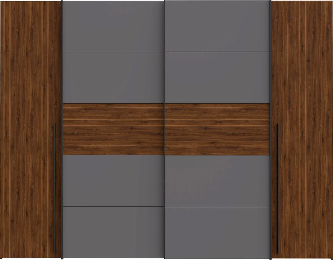 FORTE Kleiderschrank Narago | Holztöne