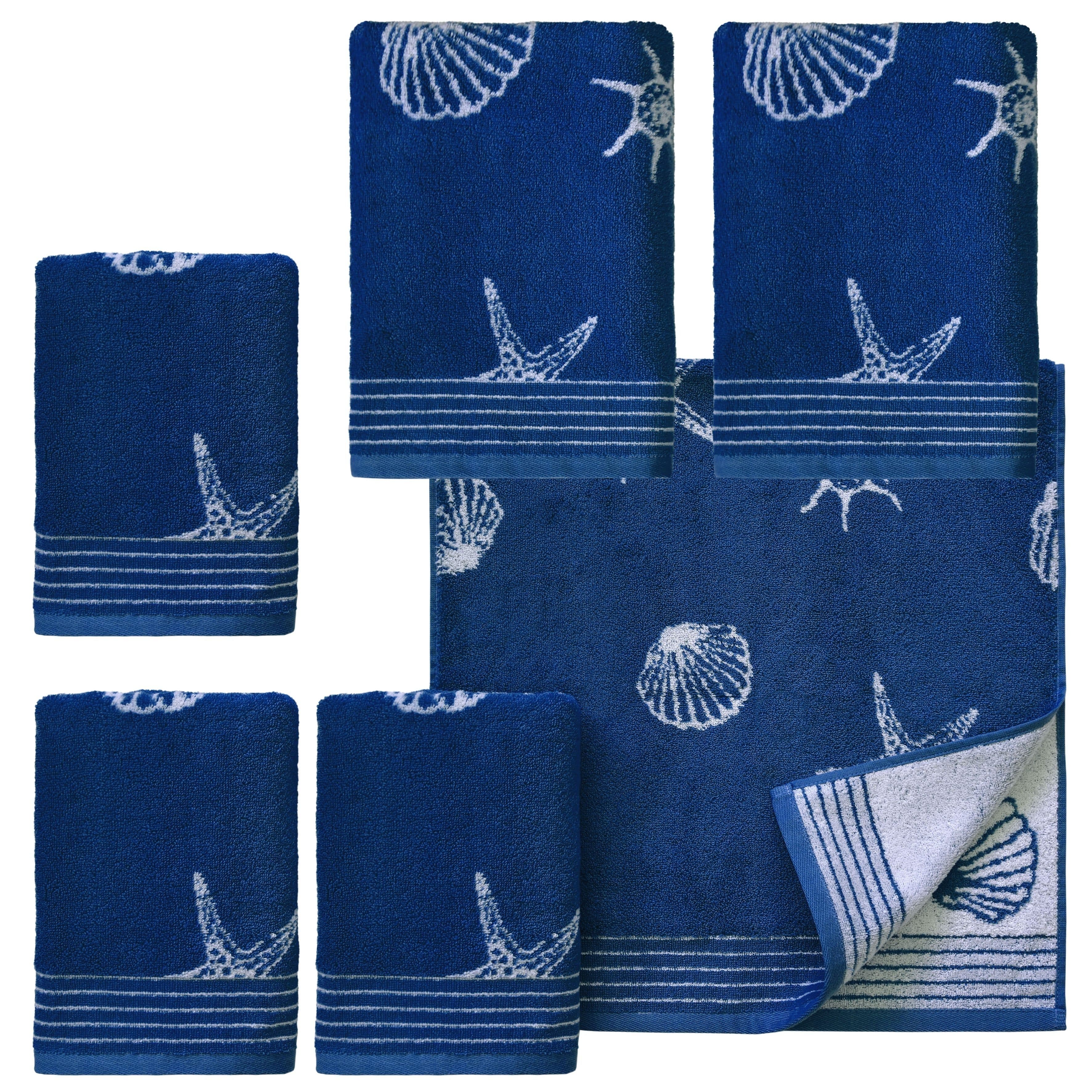 Dyckhoff Handtuch Set Seashell | Blau
