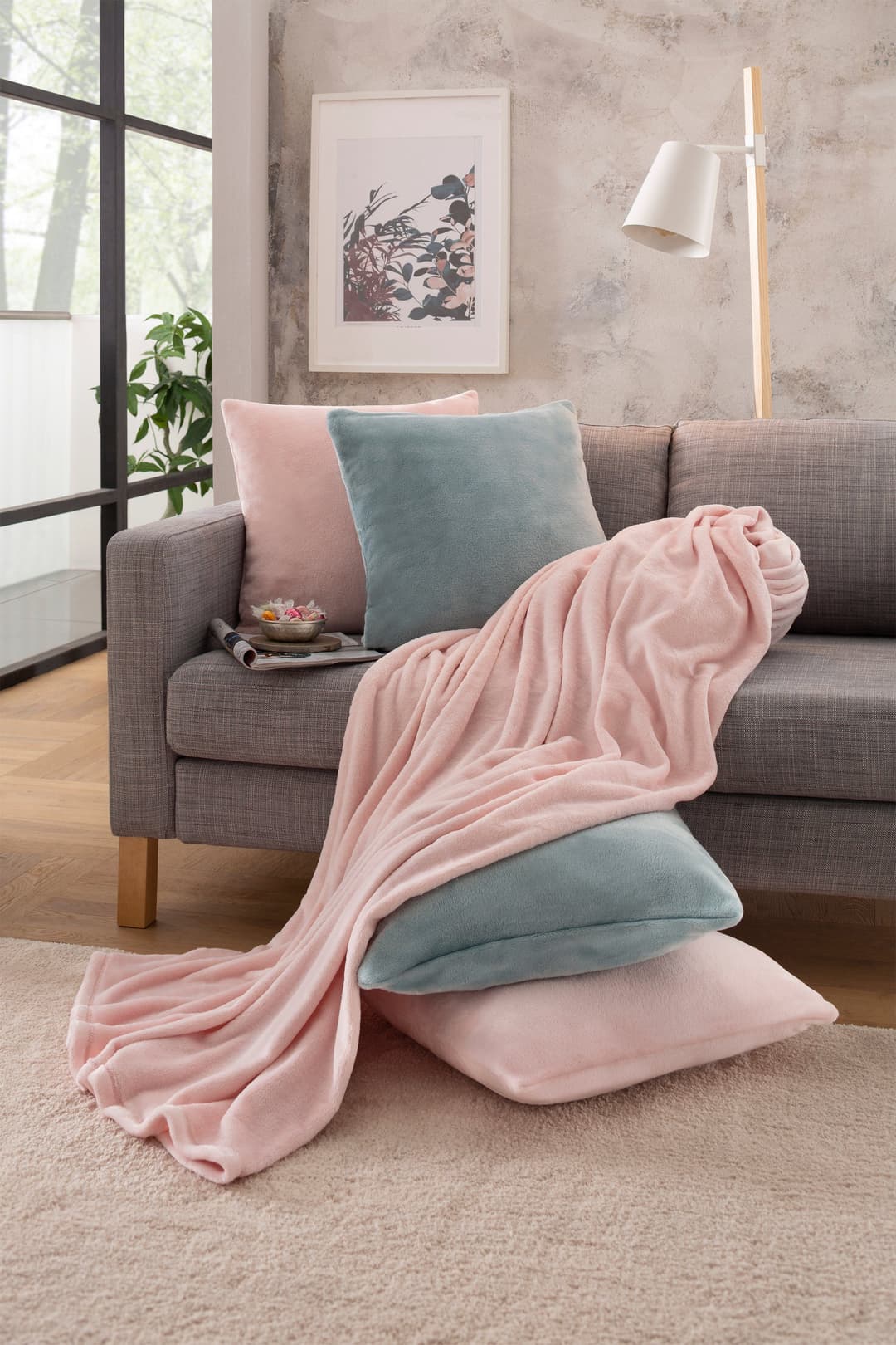 OTTO home Dekokissen Jil | Blau