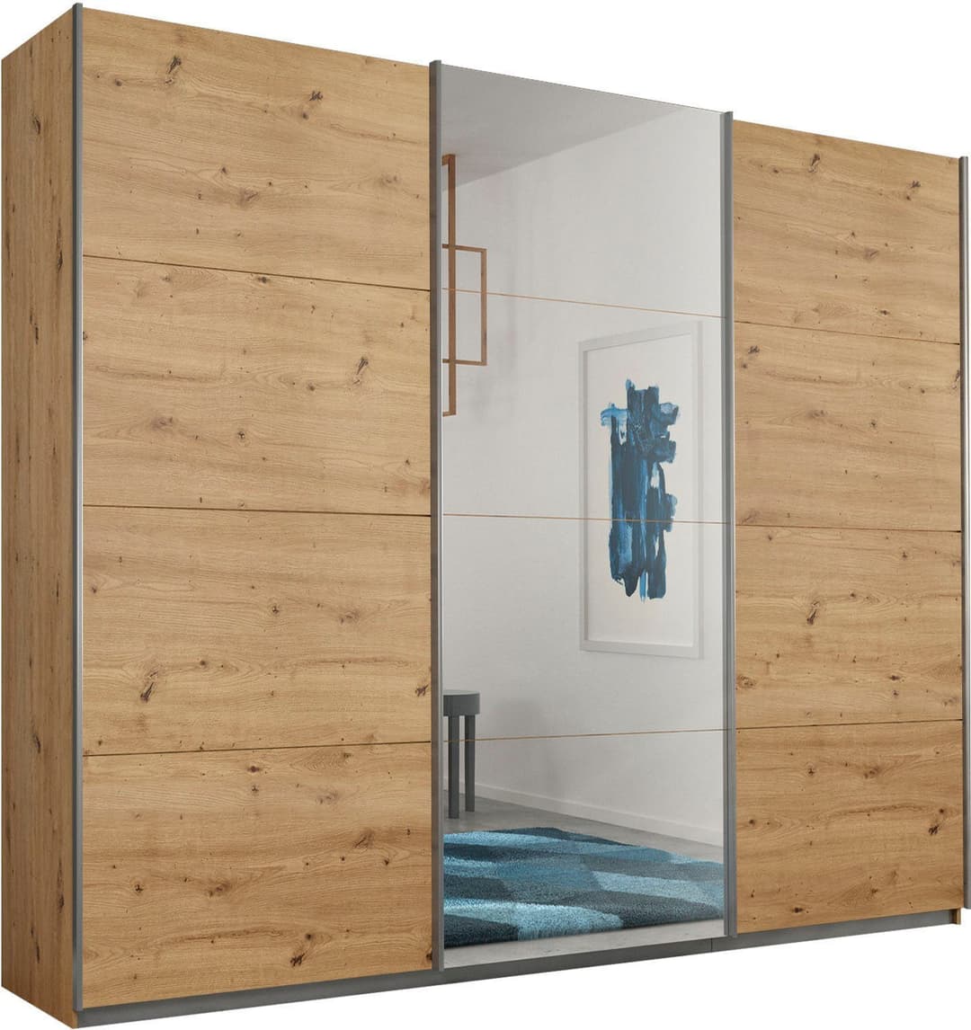 rauch Schwebetürenschrank CORTONA | Holztöne