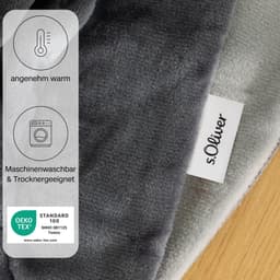 Wohndecke Doublesoft | Grau