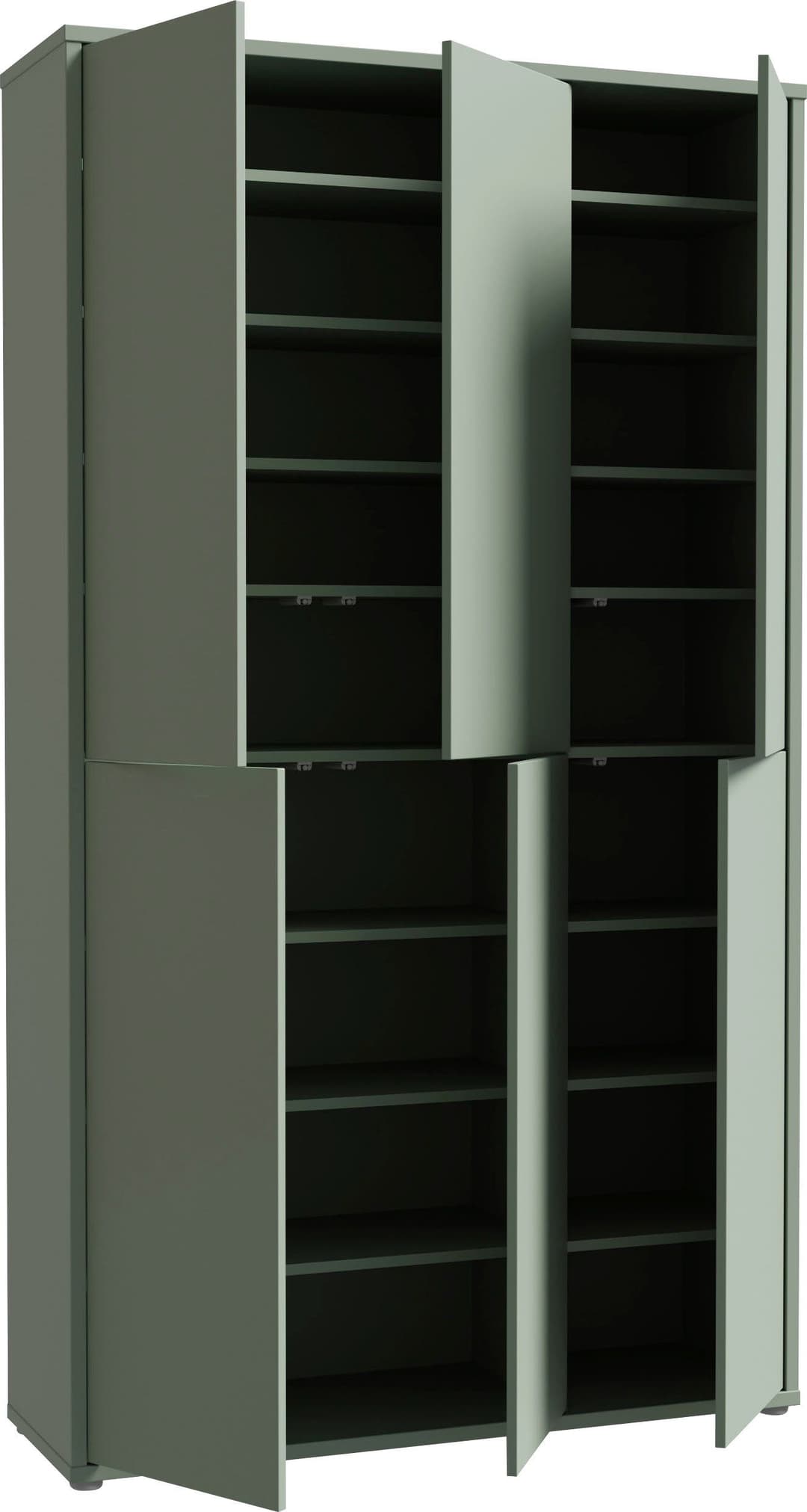 FORTE Schuhschrank Alice Springs | Grün