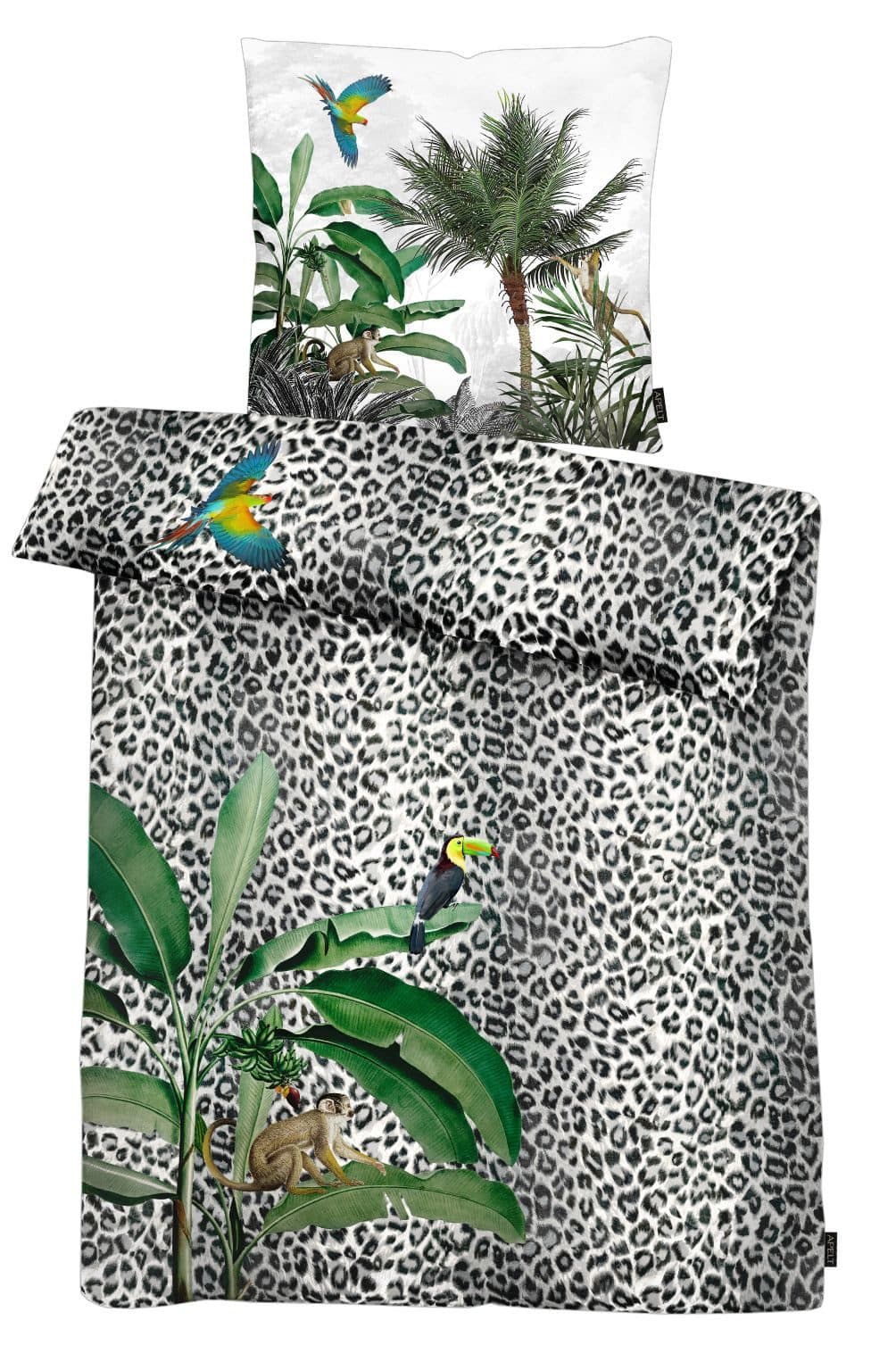 APELT Bettwäsche Jungle | Grün