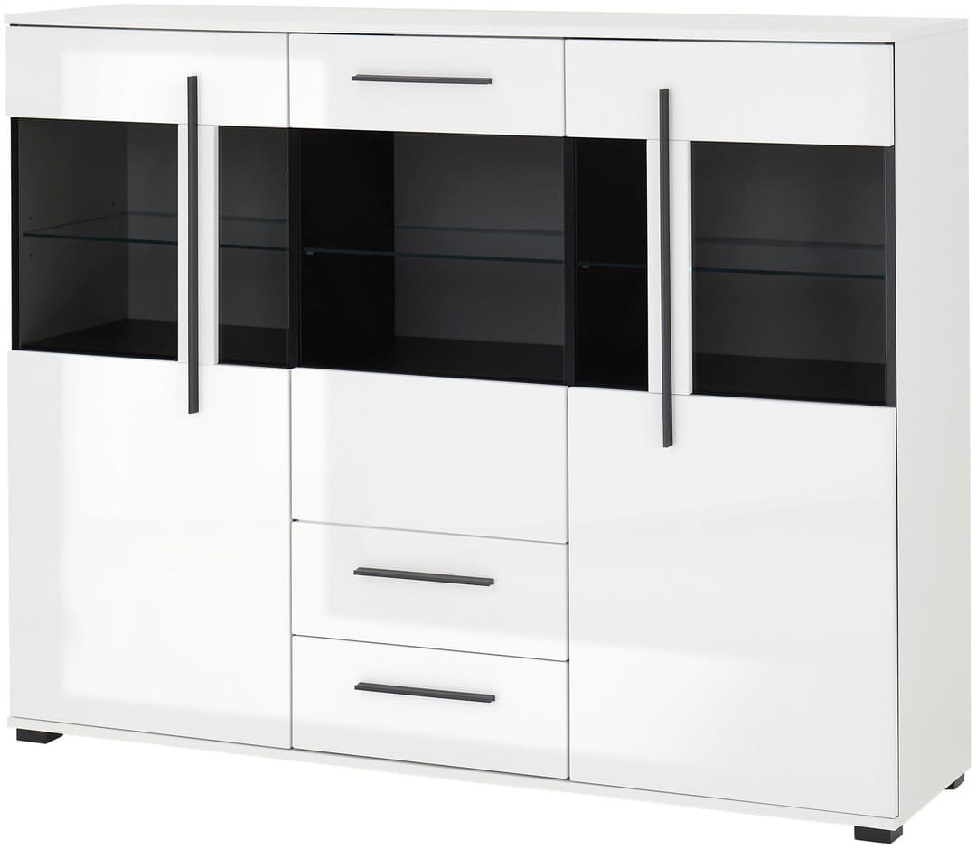 Home affaire Highboard Cantara | Weiß