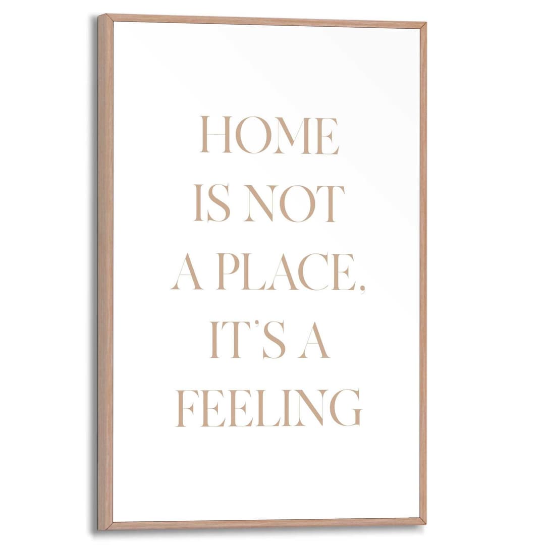 Reinders! Poster Feeling Home | Gold